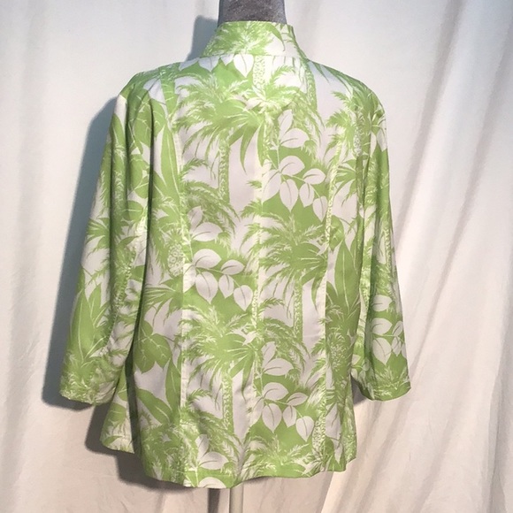 Additions by Chico’s tropical jacket size 1 - Picture 5 of 9